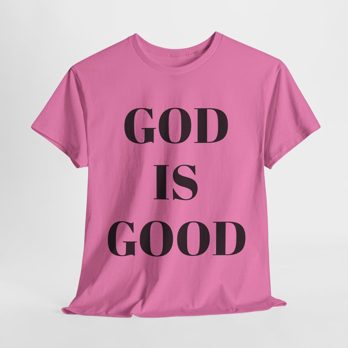 Inspirational "God is Good" - Unisex Heavy Cotton Tee