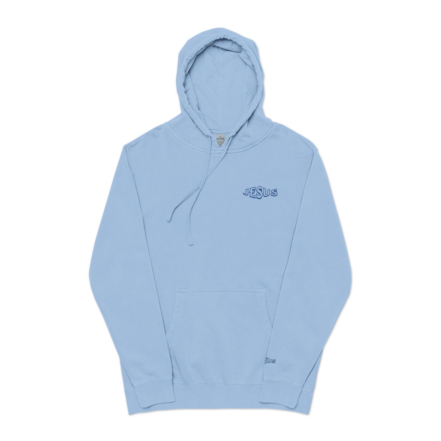 Unisex Pigment-Dyed Hoodie (Embroidery)