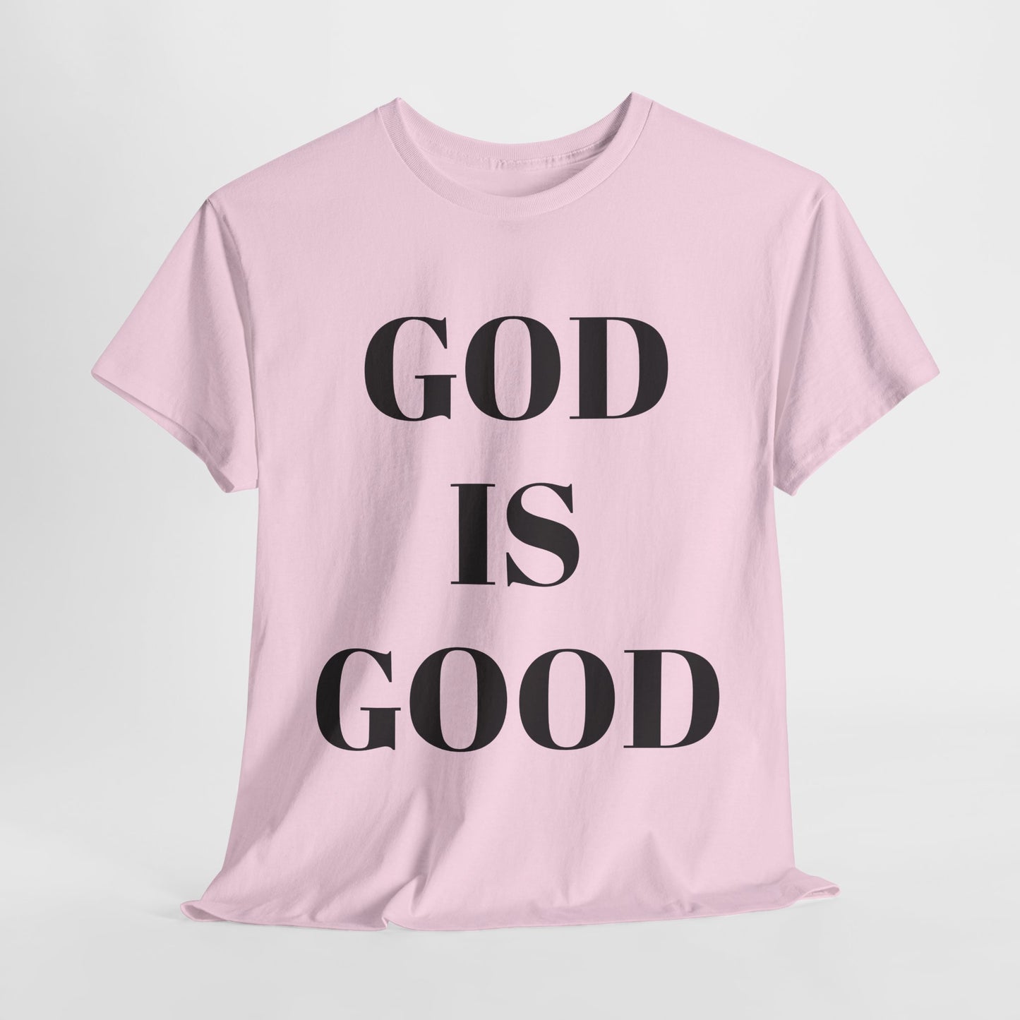 Inspirational "God is Good" - Unisex Heavy Cotton Tee