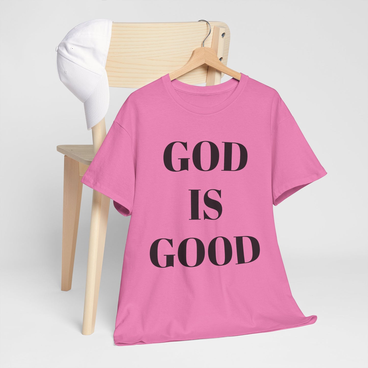 Inspirational "God is Good" - Unisex Heavy Cotton Tee