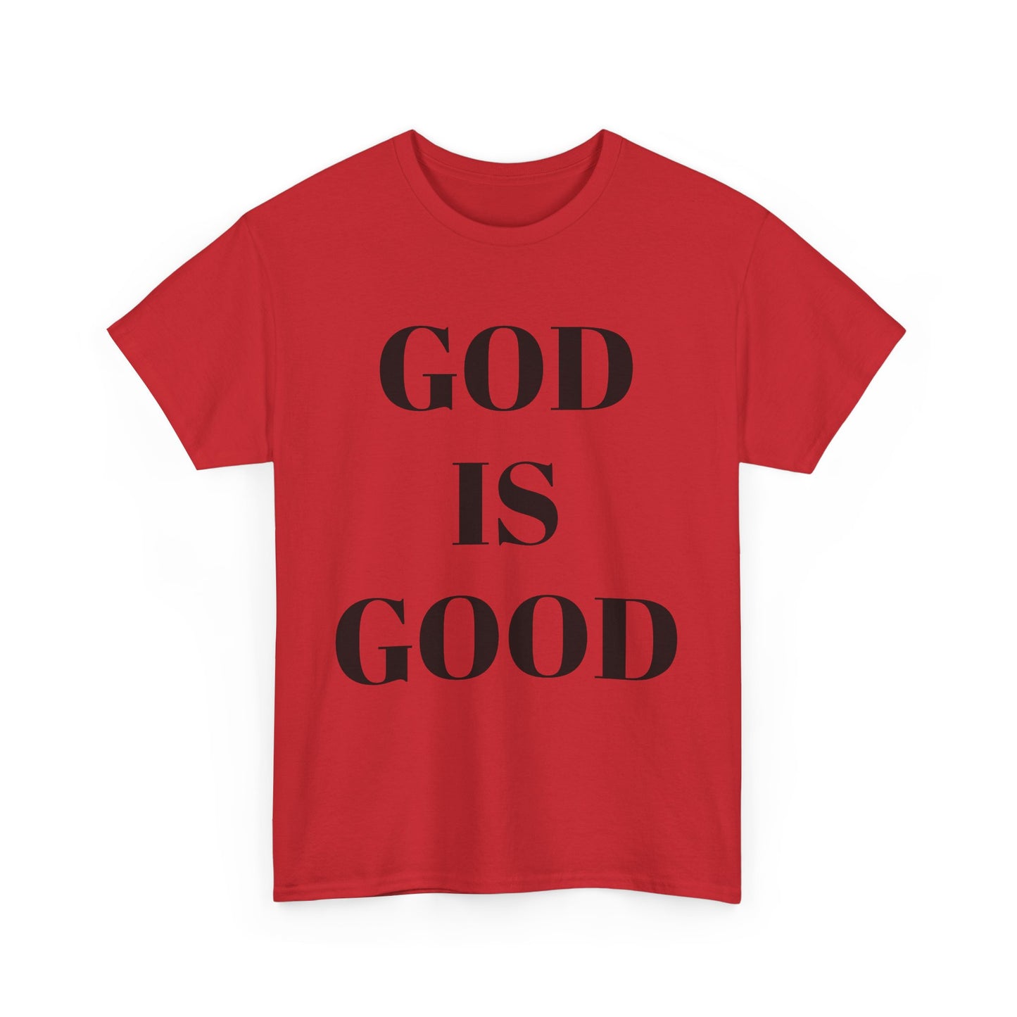 Inspirational "God is Good" - Unisex Heavy Cotton Tee