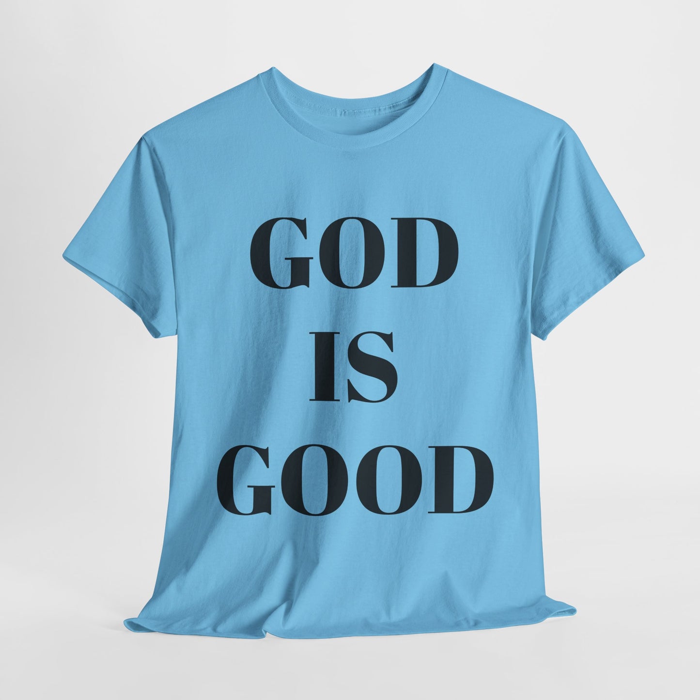 Inspirational "God is Good" - Unisex Heavy Cotton Tee