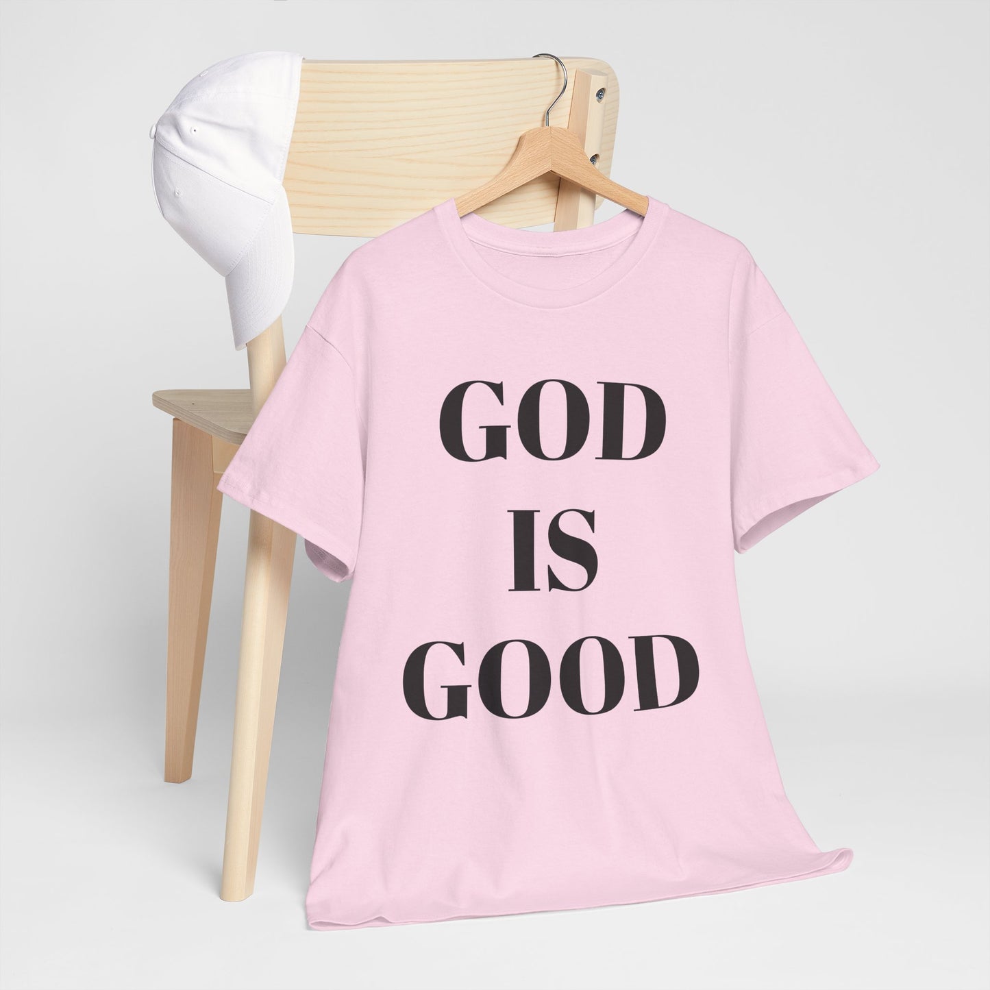 Inspirational "God is Good" - Unisex Heavy Cotton Tee