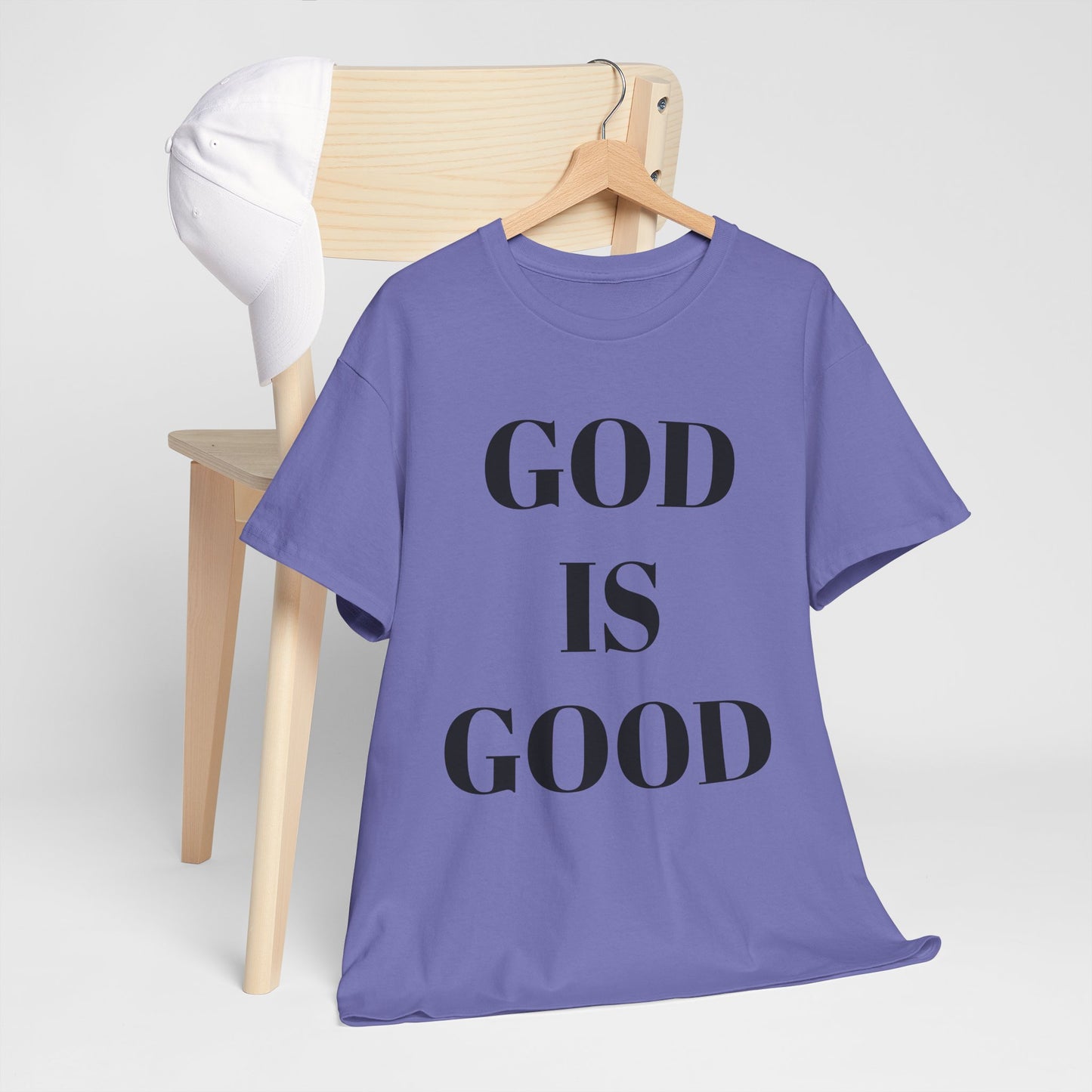 Inspirational "God is Good" - Unisex Heavy Cotton Tee