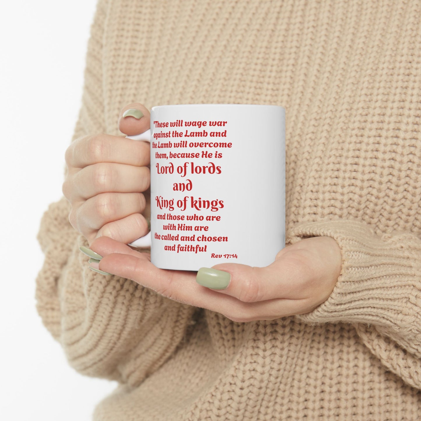 Inspirational KING OF KINGS Ceramic Mug