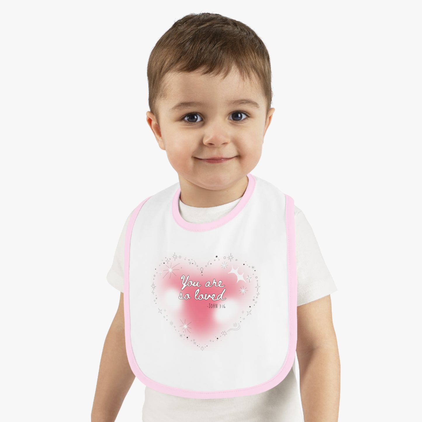 'You are so Loved' Baby Bib - Stylish Infant Feeding Accessory