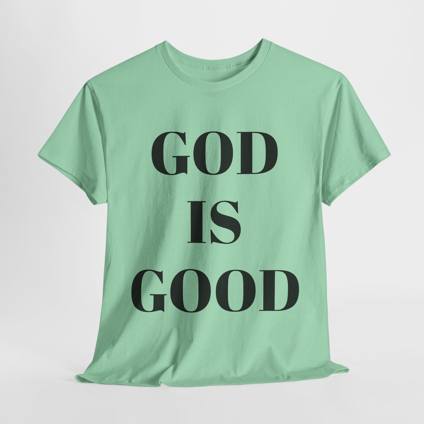 Inspirational "God is Good" - Unisex Heavy Cotton Tee