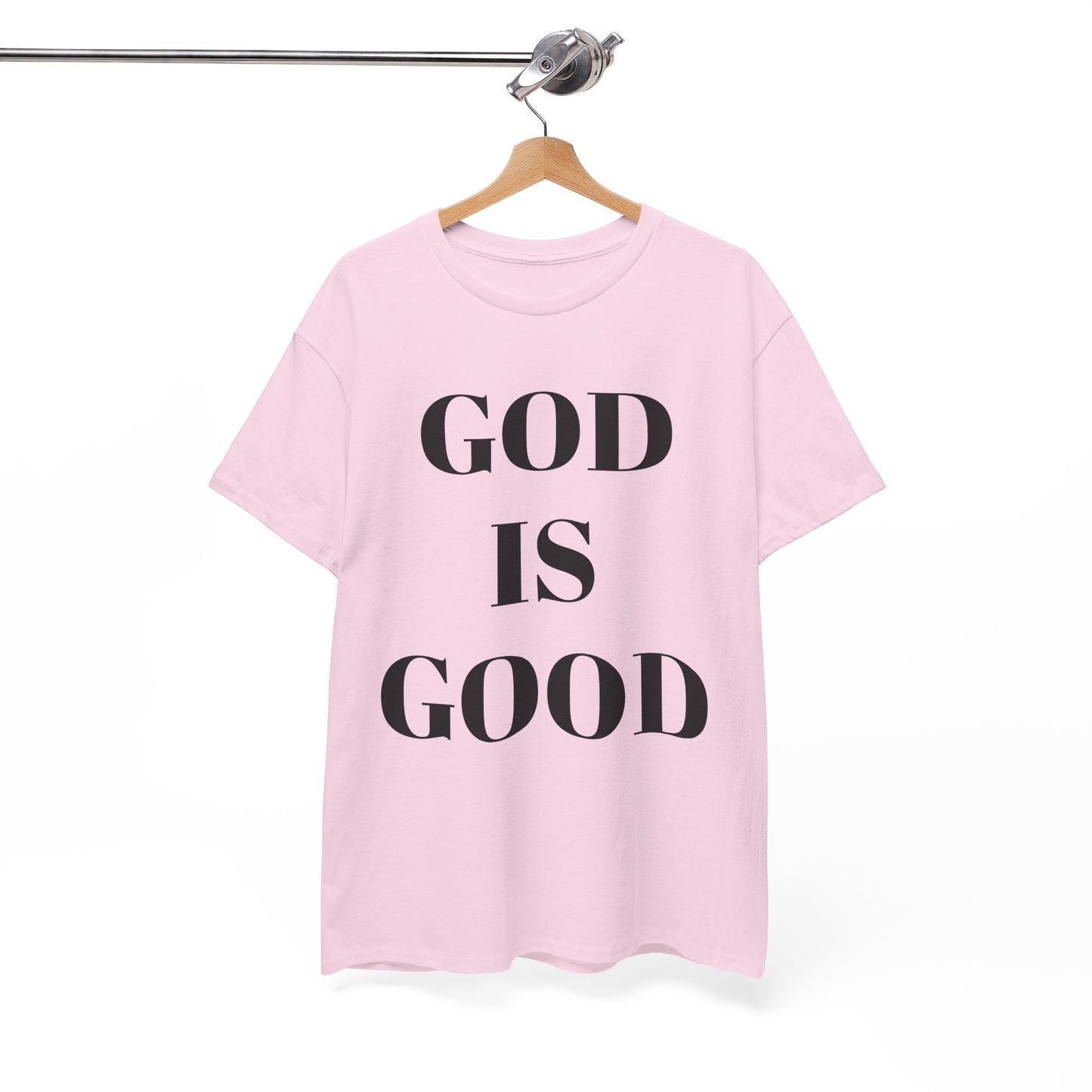 Inspirational "God is Good" - Unisex Heavy Cotton Tee