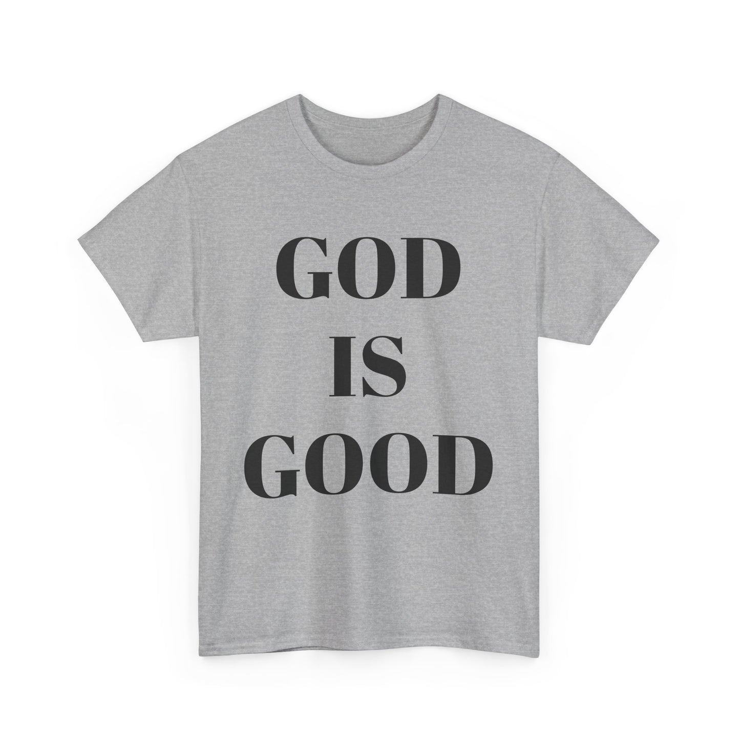 Inspirational "God is Good" - Unisex Heavy Cotton Tee