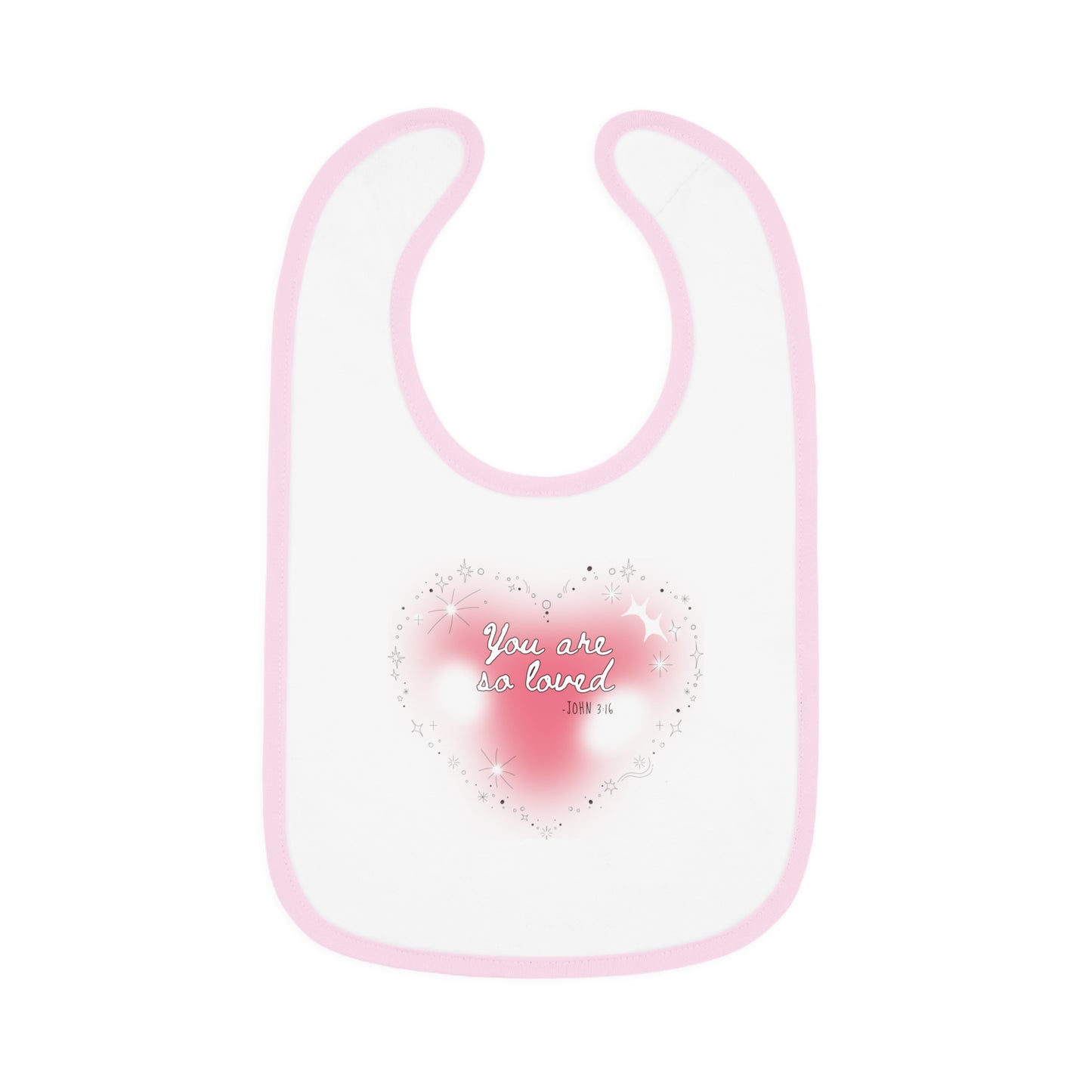 'You are so Loved' Baby Bib - Stylish Infant Feeding Accessory