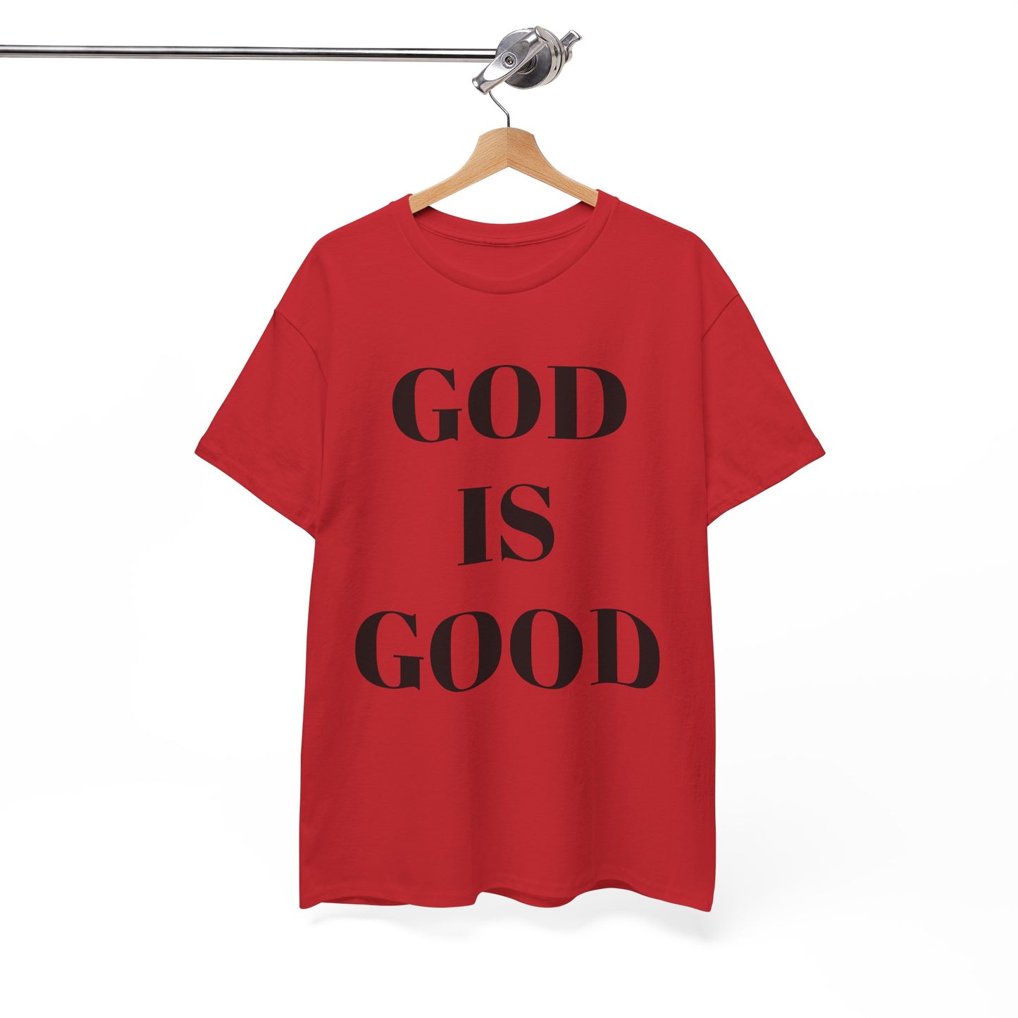 Inspirational "God is Good" - Unisex Heavy Cotton Tee