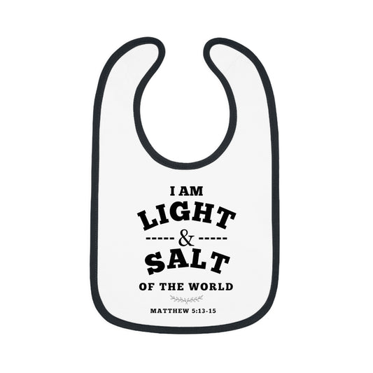 I am Light and Salt of the World - Baby Bib