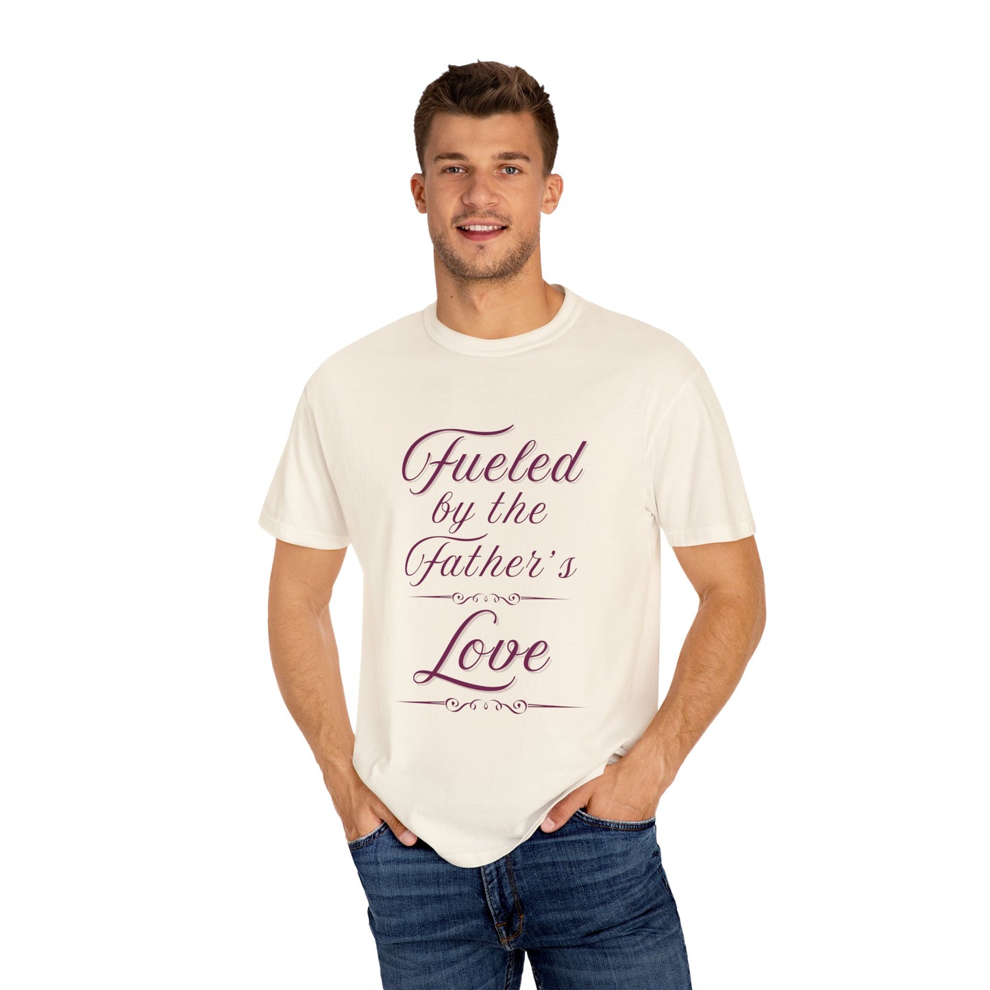 A Selection of "Fueled by the Father's Love"  Unisex T-Shirt