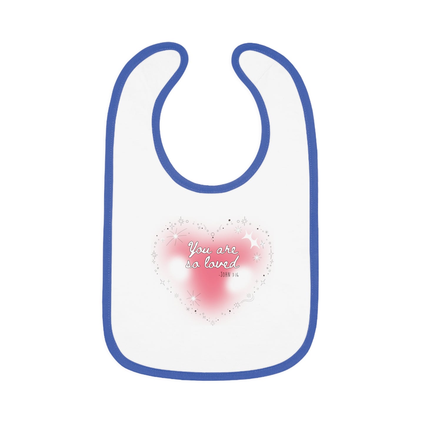 'You are so Loved' Baby Bib - Stylish Infant Feeding Accessory