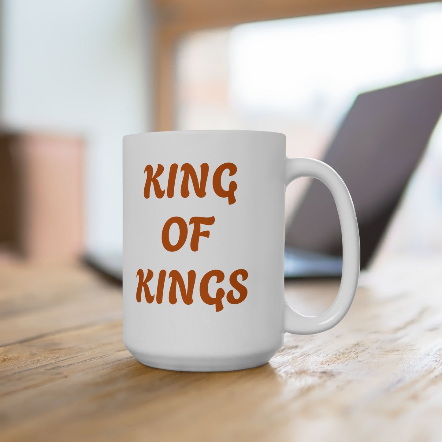 Inspirational KING OF KINGS Ceramic Mug