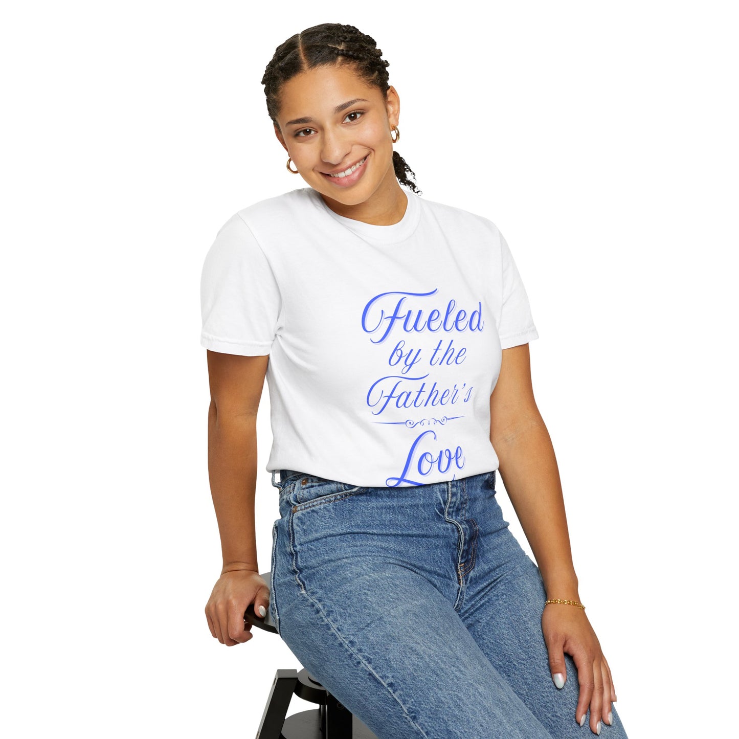 A Selection of "Fueled by the Father's Love"  Unisex T-Shirt