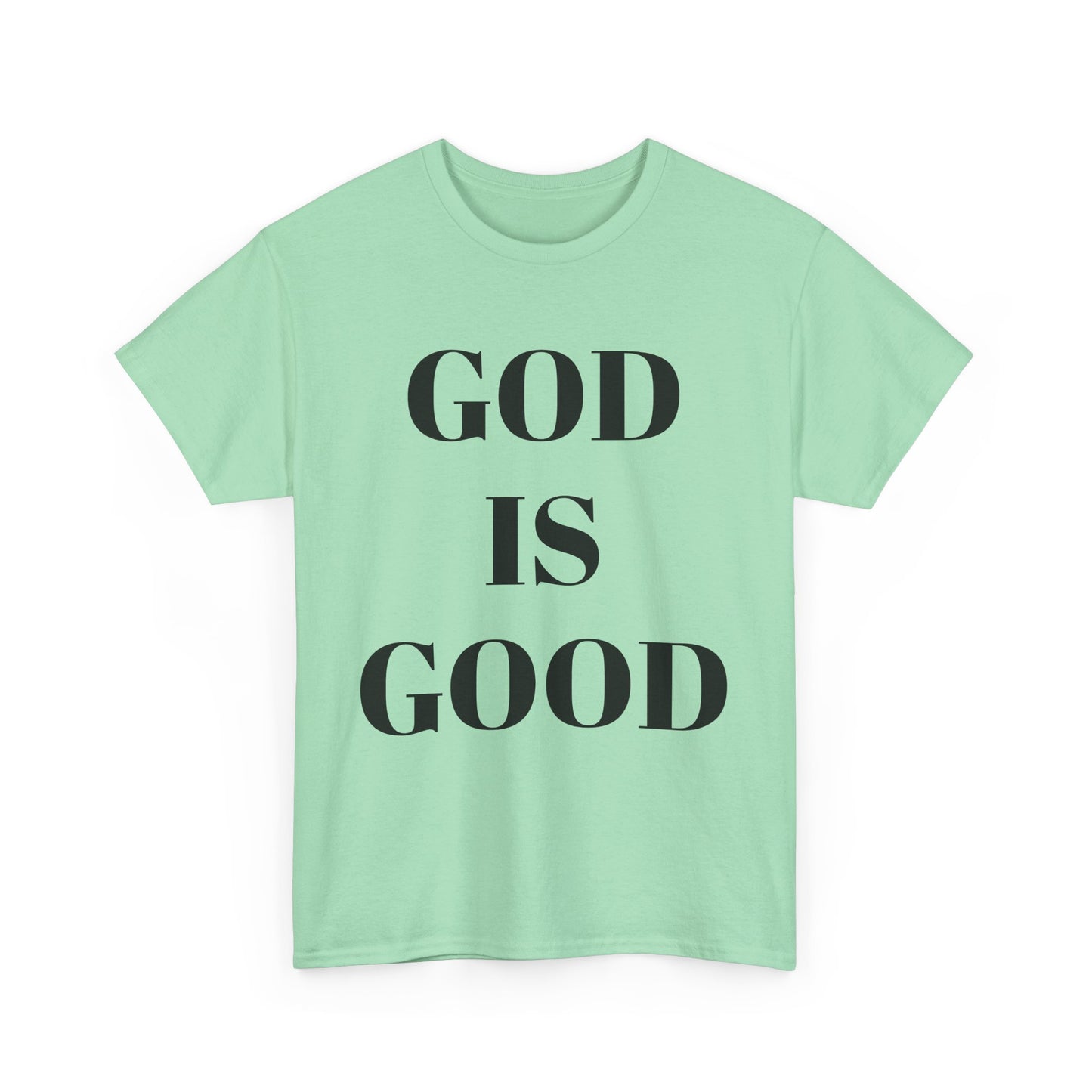 Inspirational "God is Good" - Unisex Heavy Cotton Tee