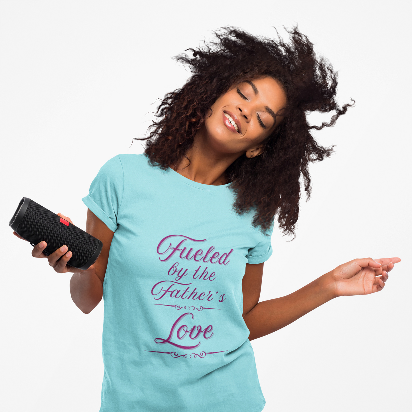 A Selection of "Fueled by the Father's Love"  Unisex T-Shirt