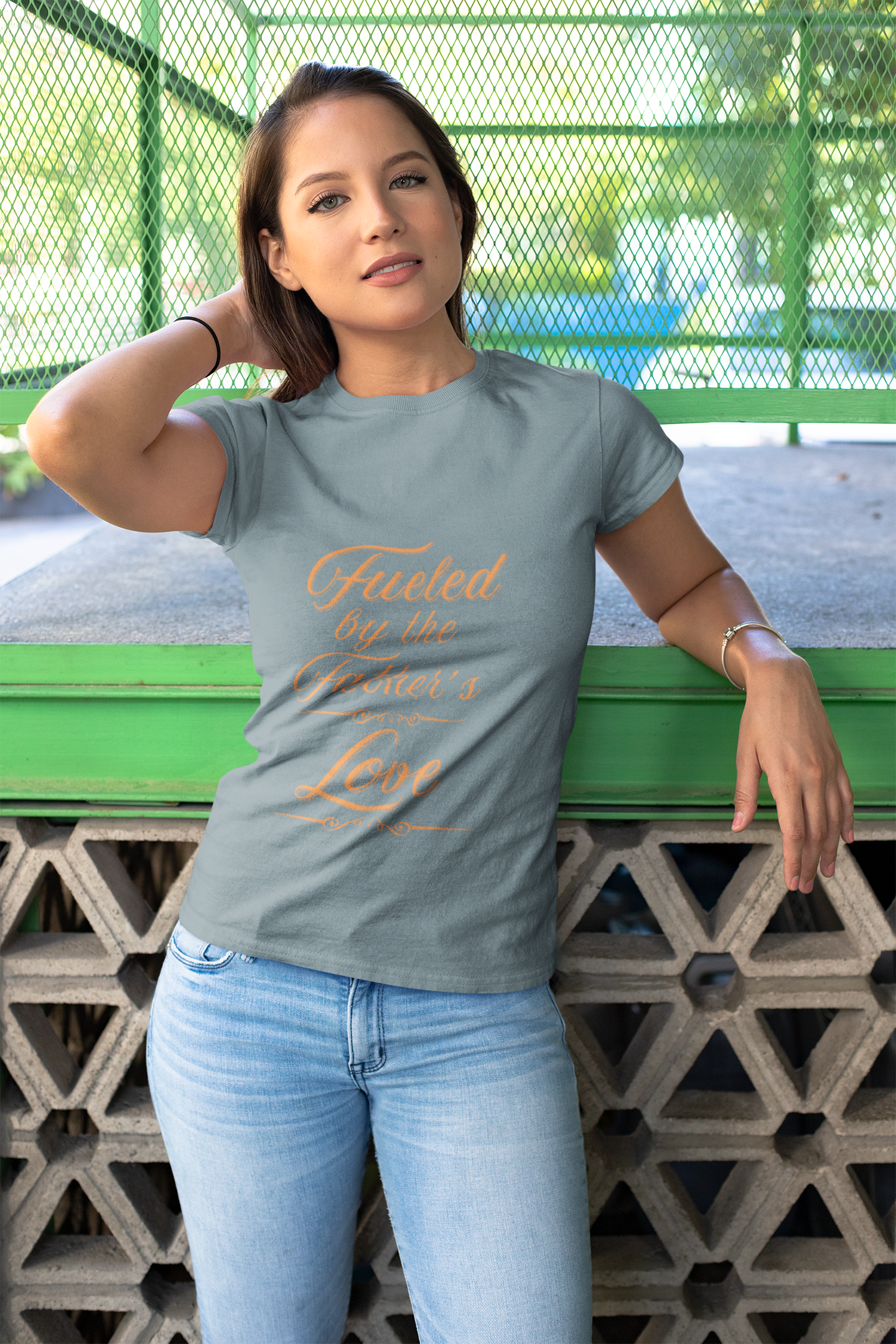 A Selection of "Fueled by the Father's Love"  Unisex T-Shirt