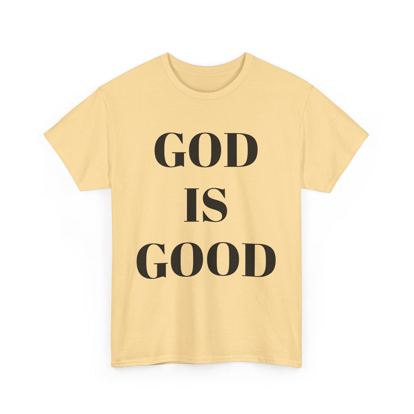 Inspirational "God is Good" - Unisex Heavy Cotton Tee