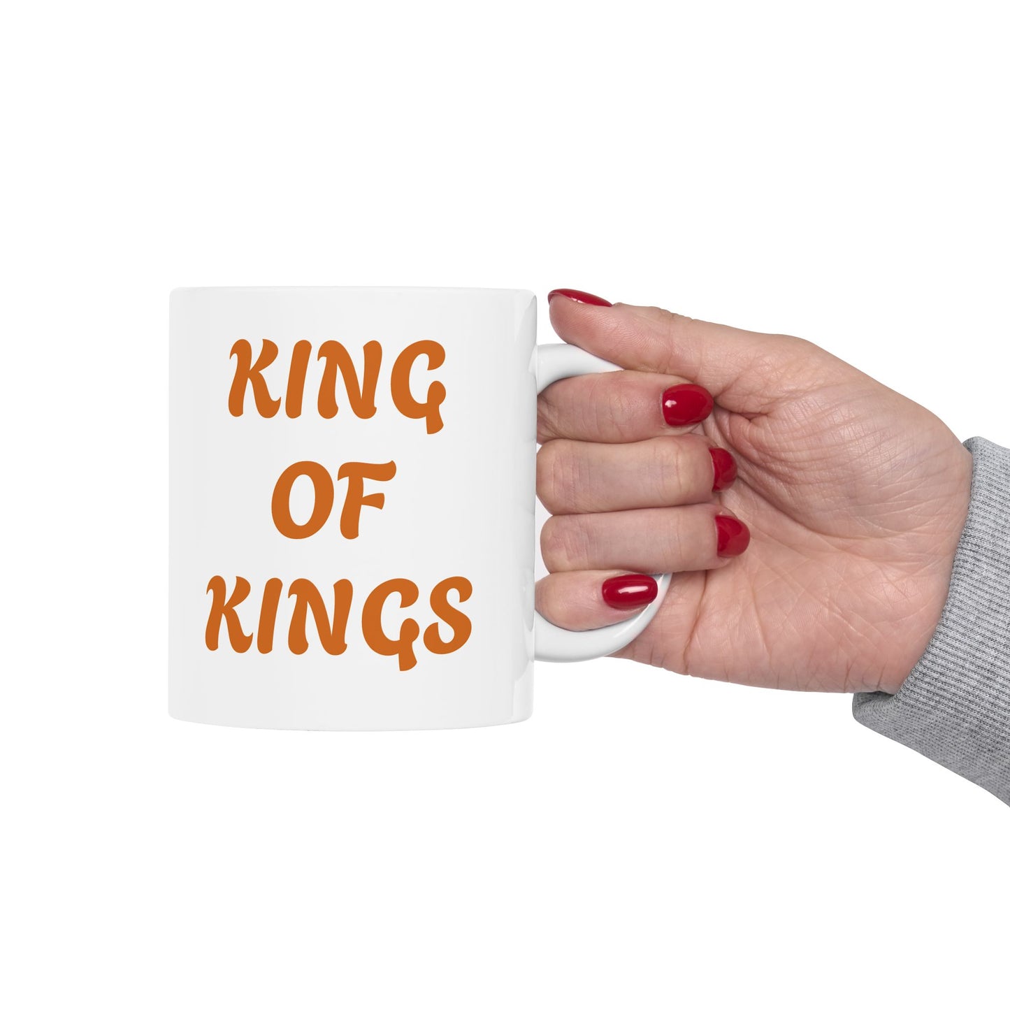 Inspirational KING OF KINGS Ceramic Mug