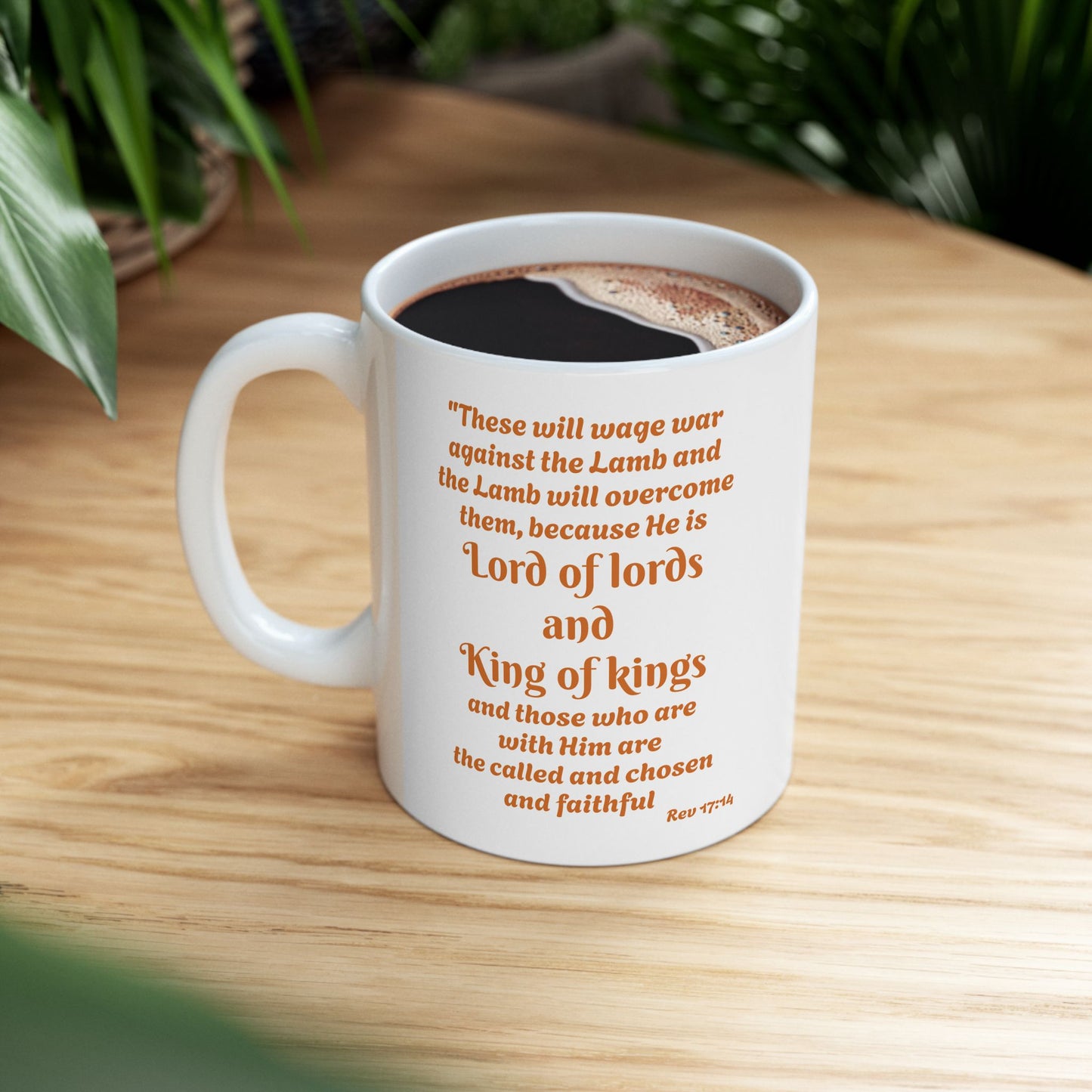 Inspirational KING OF KINGS Ceramic Mug