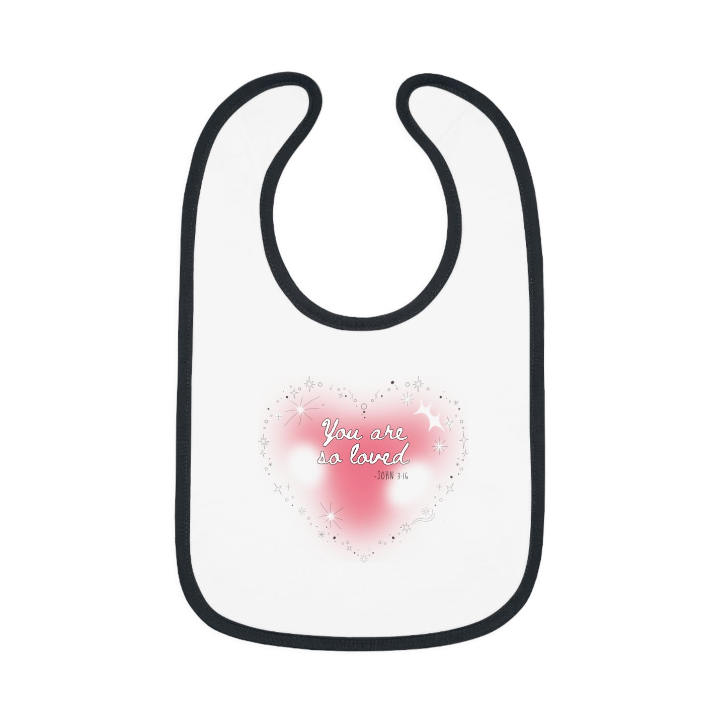 'You are so Loved' Baby Bib - Stylish Infant Feeding Accessory