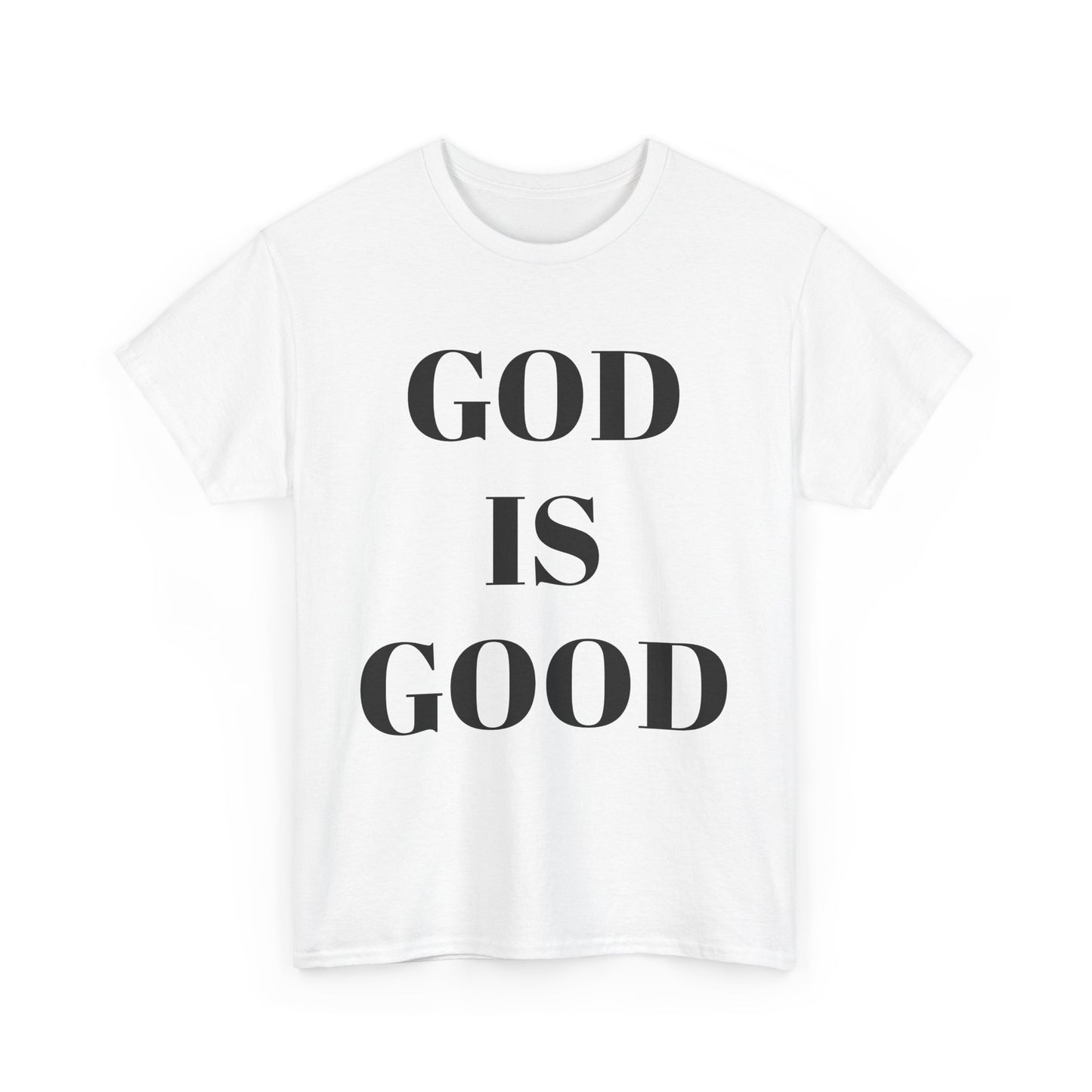 Inspirational "God is Good" - Unisex Heavy Cotton Tee