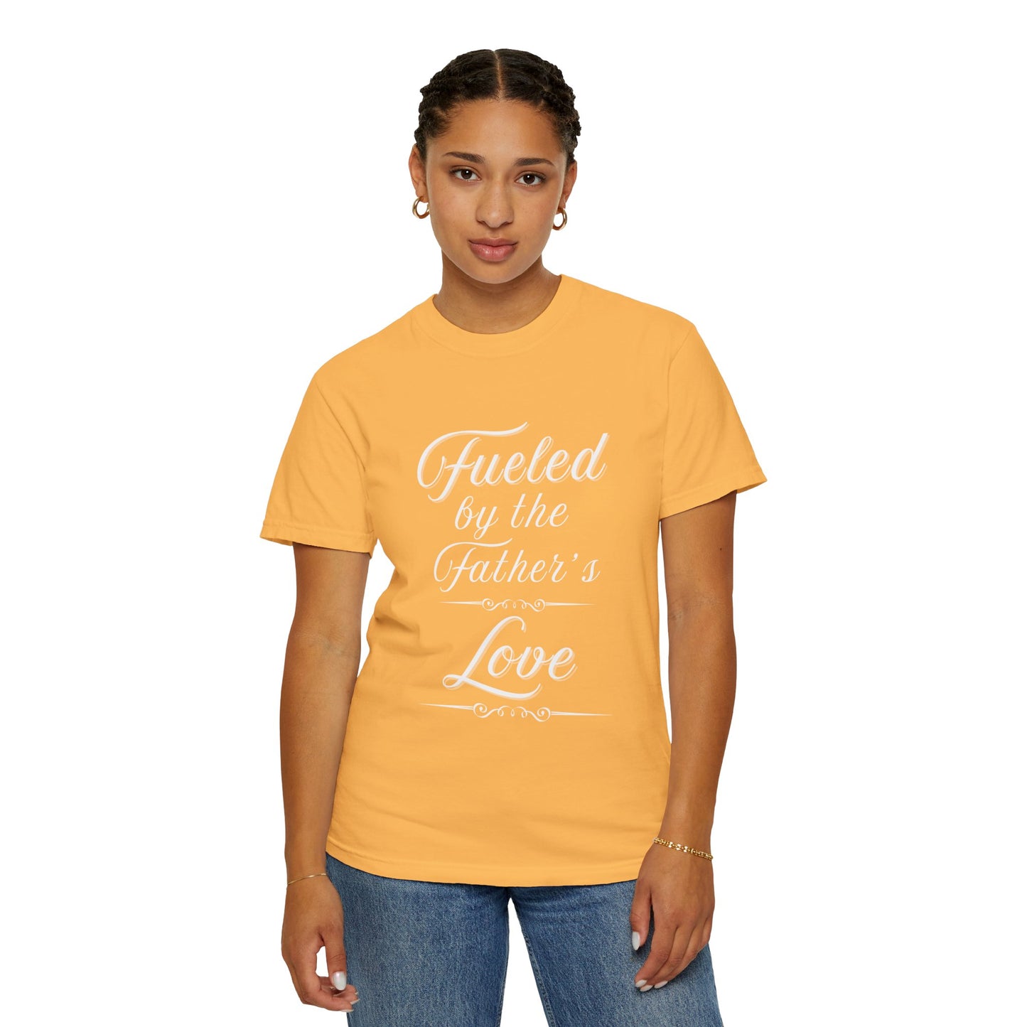 A Selection of "Fueled by the Father's Love"  Unisex T-Shirt