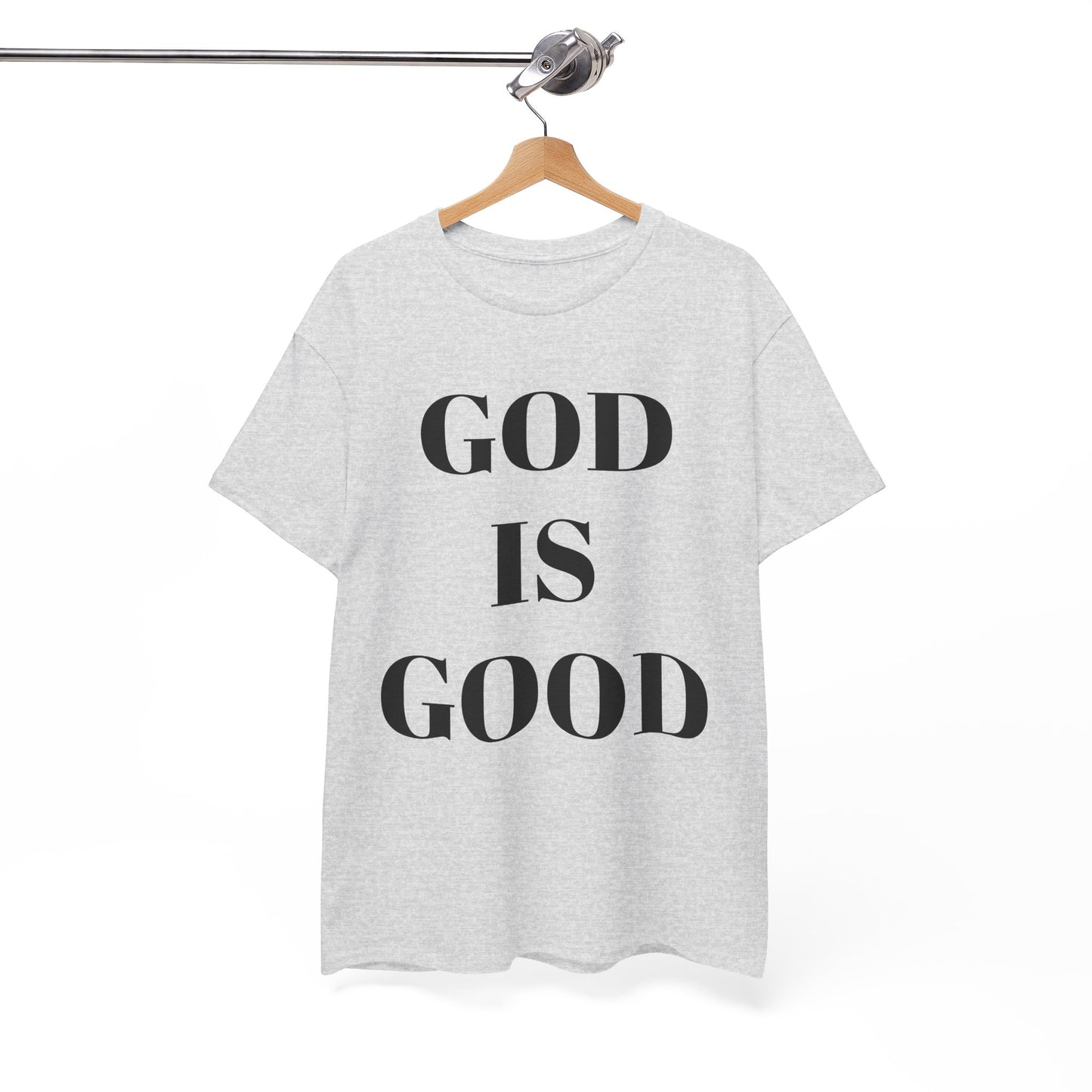 Inspirational "God is Good" - Unisex Heavy Cotton Tee