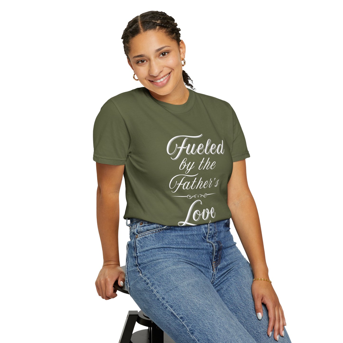 A Selection of "Fueled by the Father's Love"  Unisex T-Shirt