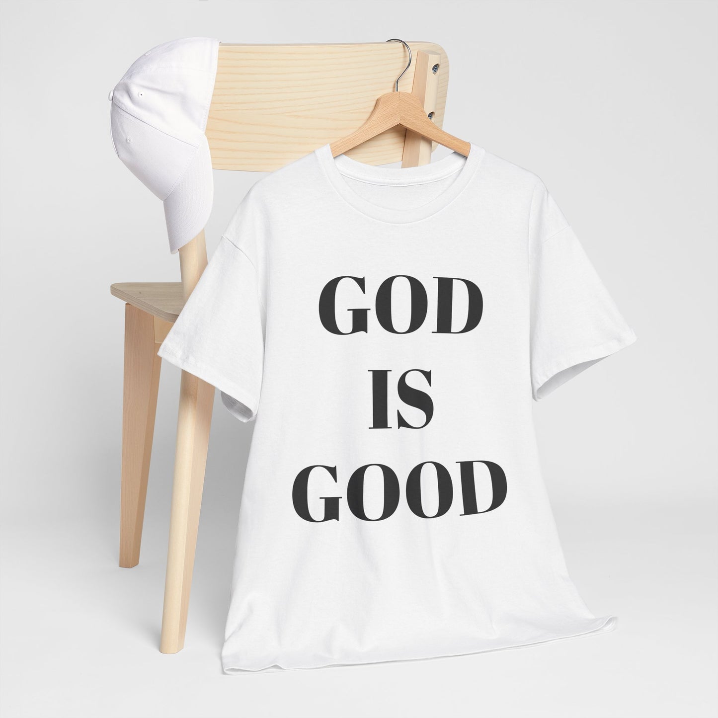 Inspirational "God is Good" - Unisex Heavy Cotton Tee