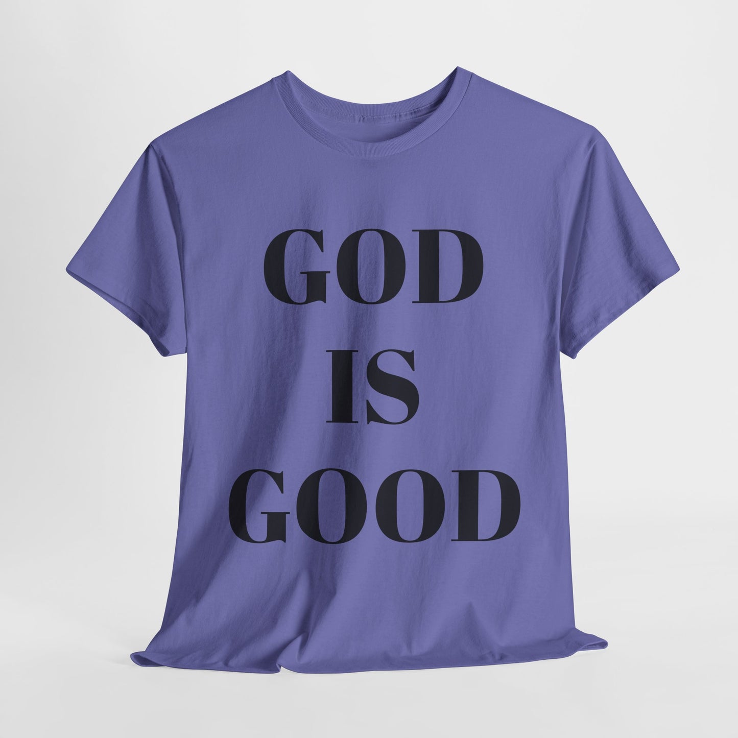 Inspirational "God is Good" - Unisex Heavy Cotton Tee