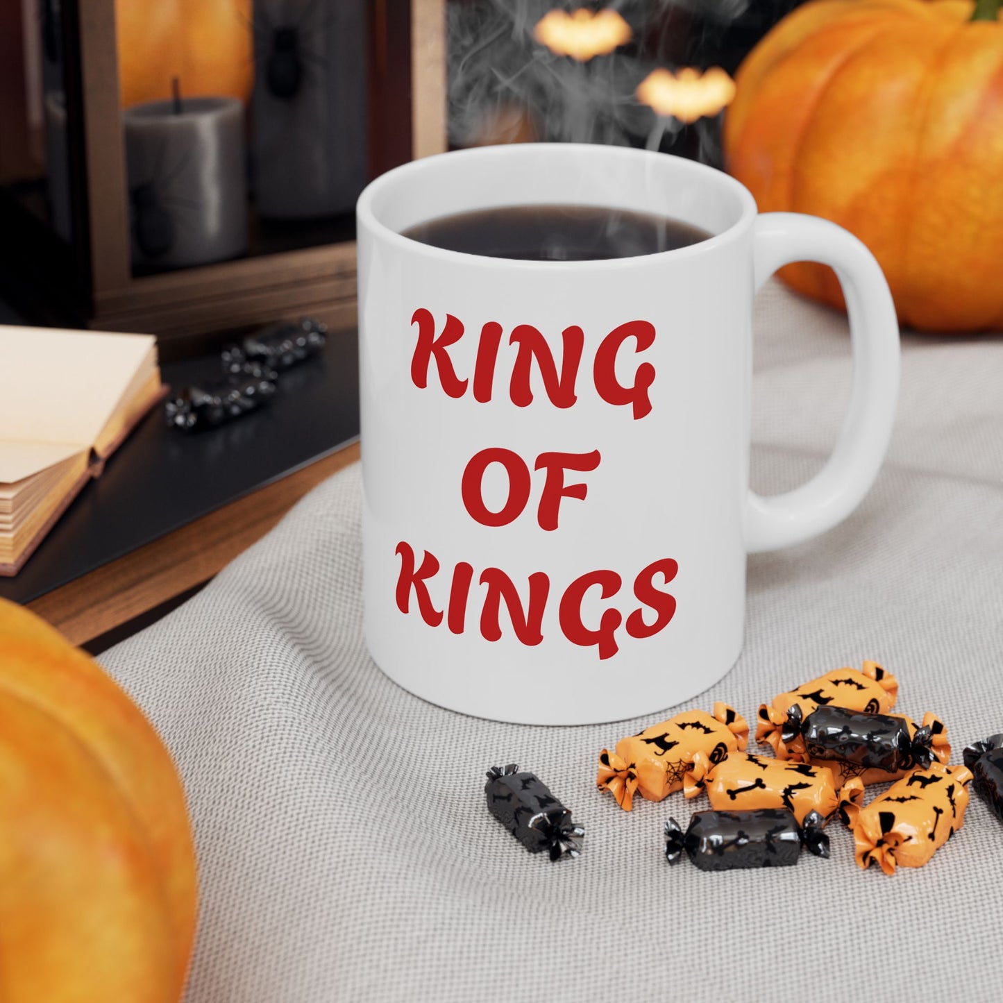 Inspirational KING OF KINGS Ceramic Mug