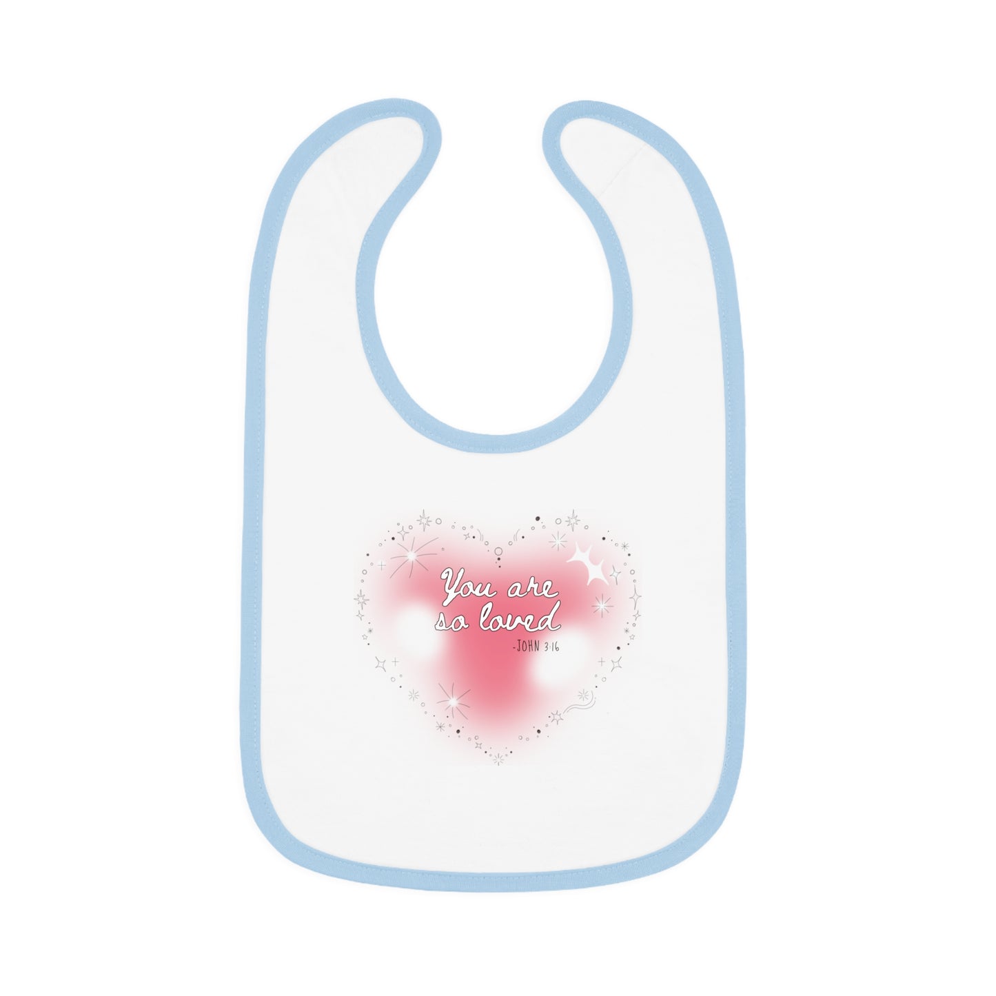 'You are so Loved' Baby Bib - Stylish Infant Feeding Accessory