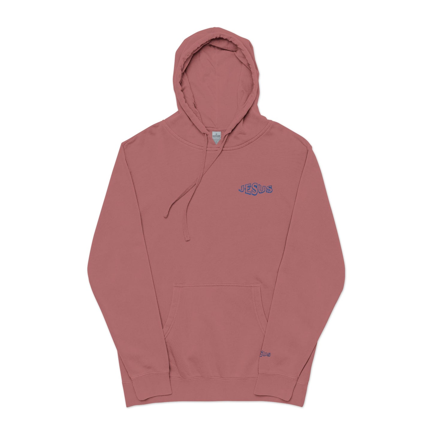 Unisex Pigment-Dyed Hoodie (Embroidery)