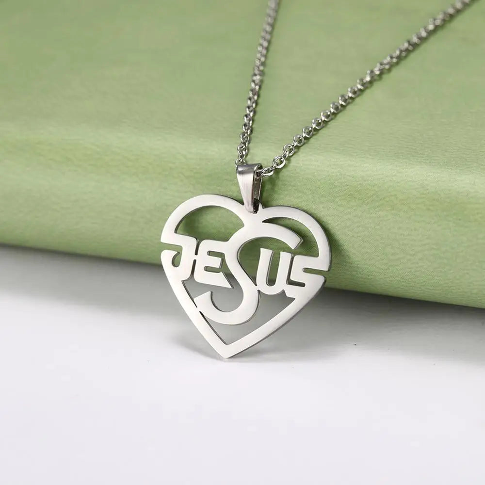 A Selection of Stainless Steel Christian  necklaces Both for Men And Women