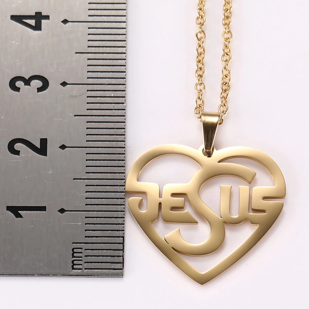 A Selection of Stainless Steel Christian  necklaces Both for Men And Women