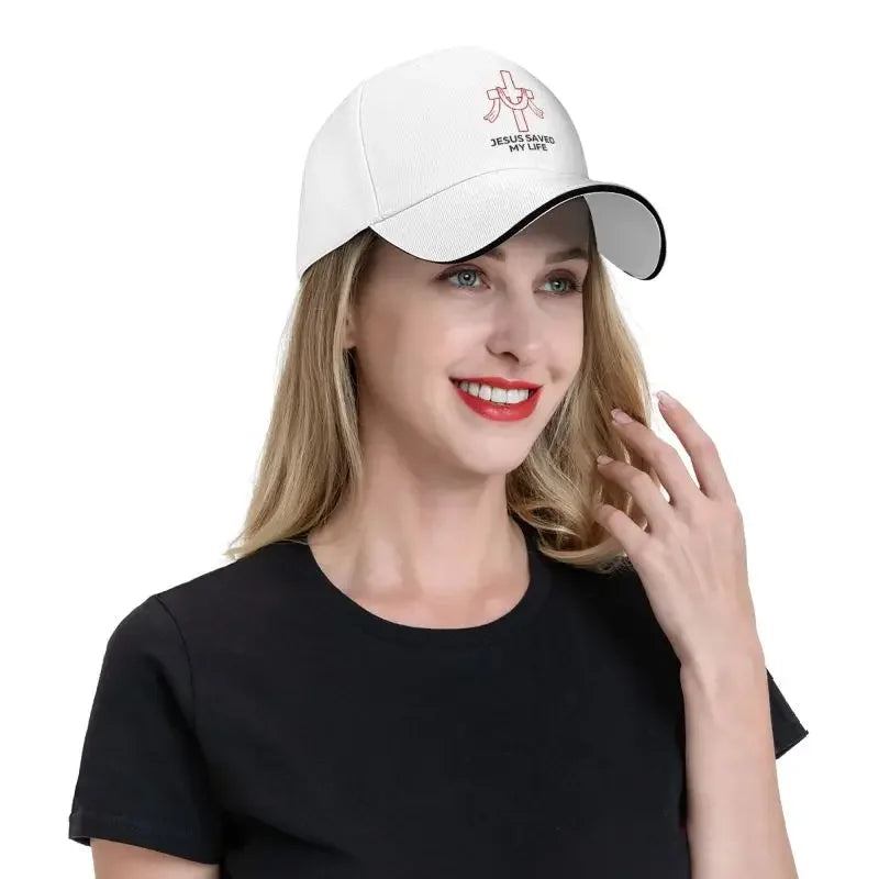 Adjustable Unisex Jesus Saved My Life Baseball Cap