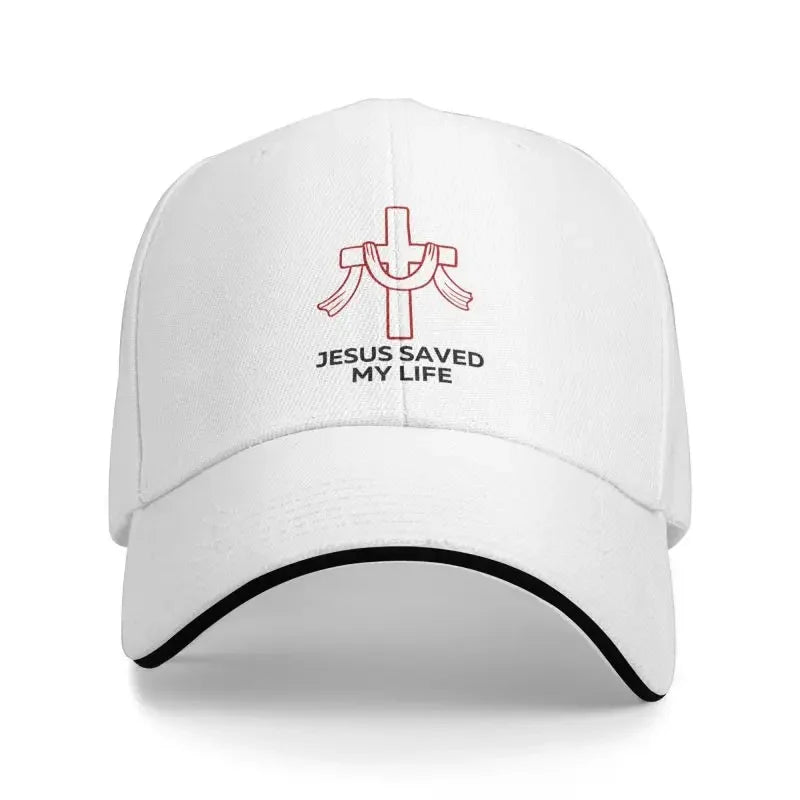 Adjustable Unisex Jesus Saved My Life Baseball Cap