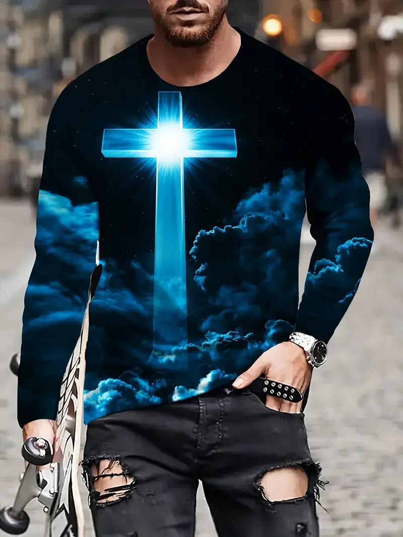 A Selection of Christian  Men's T-Shirt! [Long Sleeve]