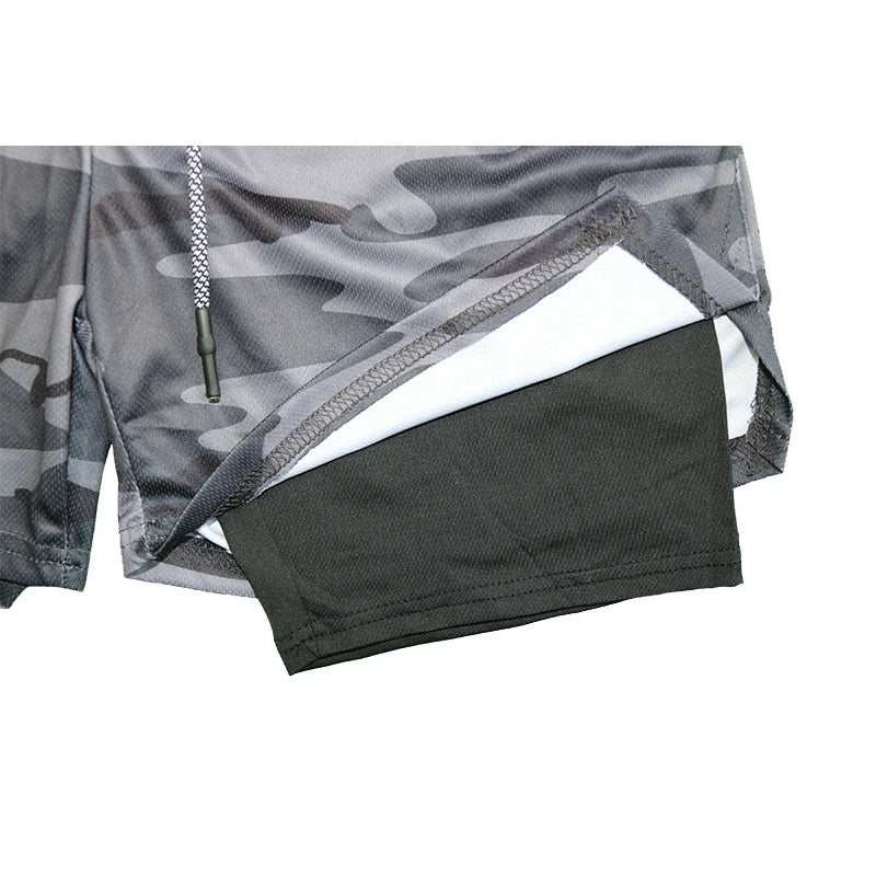 Men’s Performance Shorts, Adorned with Angel Cross and Bible Verse!