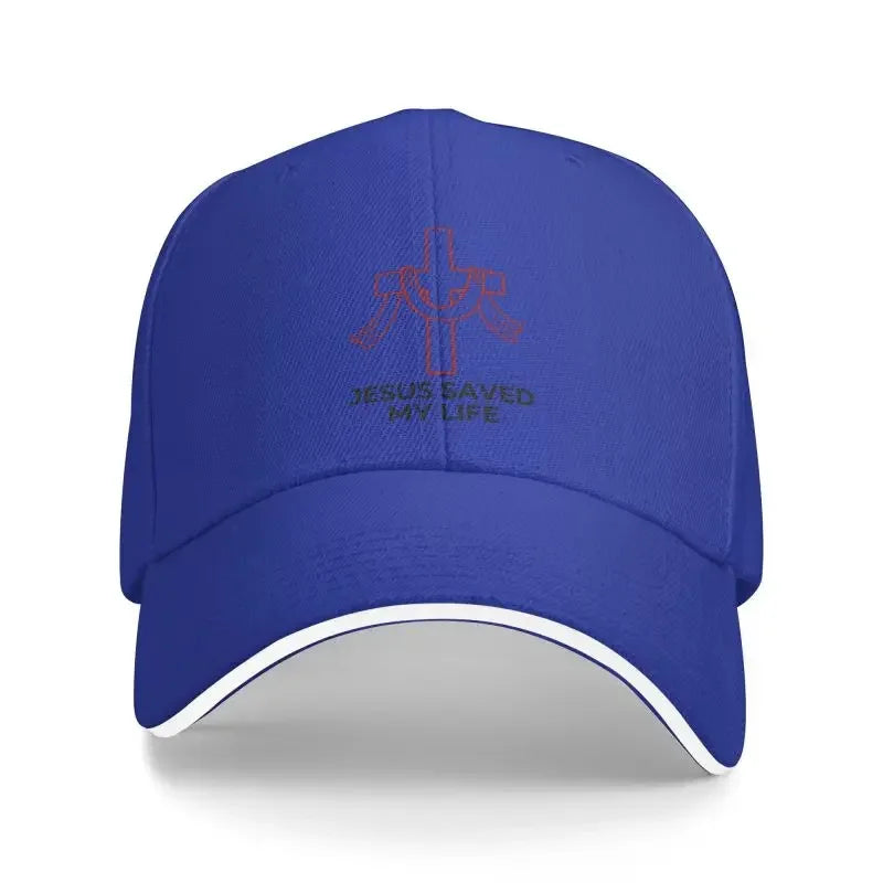 Adjustable Unisex Jesus Saved My Life Baseball Cap