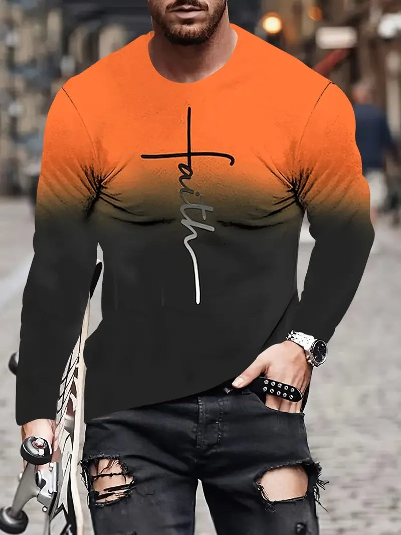 A Selection of Christian  Men's T-Shirt! [Long Sleeve]