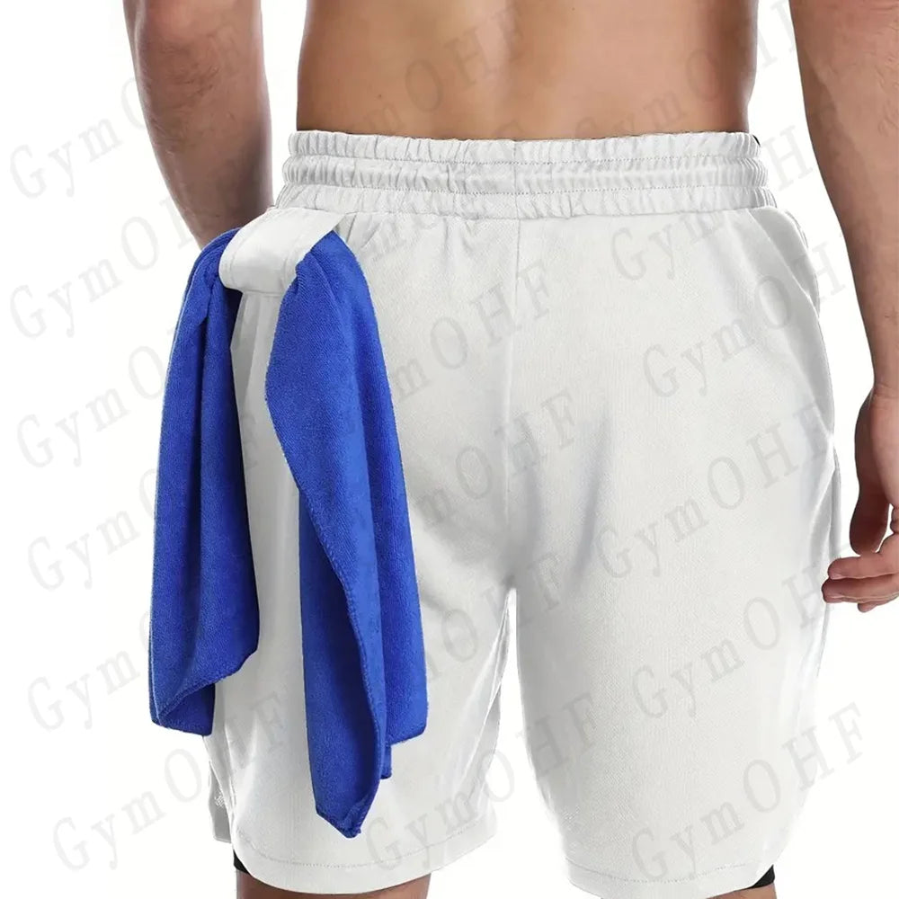 Men’s Performance Shorts, Adorned with A "Cross and Bible Verse"!