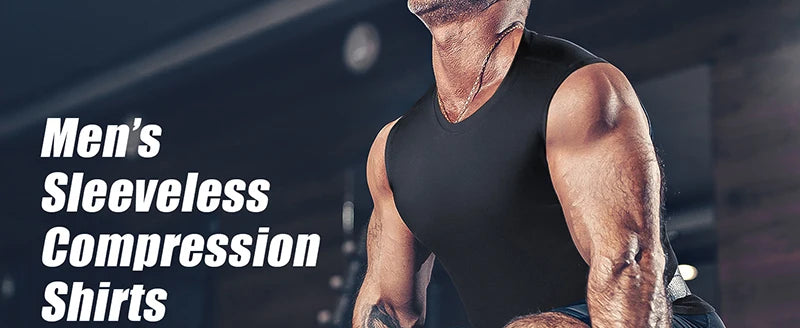 A Selection of Cross Print Sleeveless Compression Shirt for Men Christian Athletic Quick Dry Tank Tops Tees Gym Workout Running Vest Baselayers