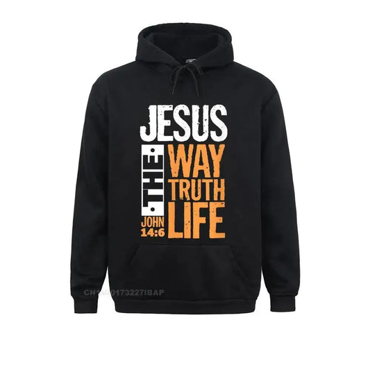 "Jesus The Way Truth Life! Hoodie For Men and Women!