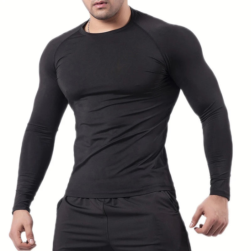 “Crown of Thorns and a Cross” Compression Shirt for Men