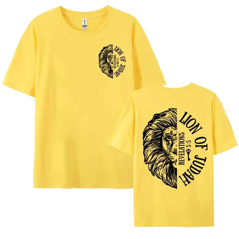 An inspiring “Lion of Judah” Unisex Tshirt