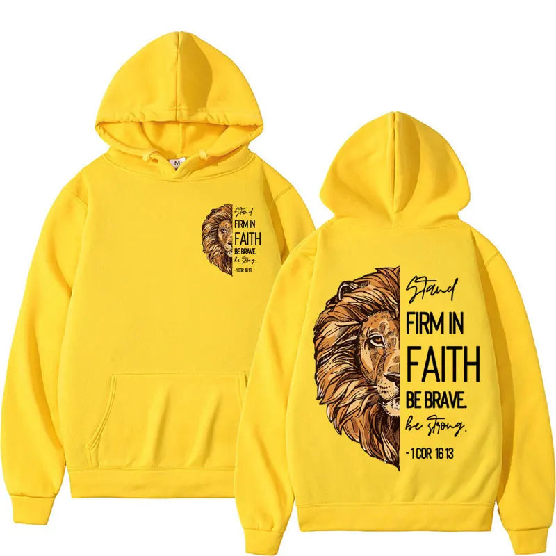 Stand Firm with our “Lion of Judah” Hoodie!